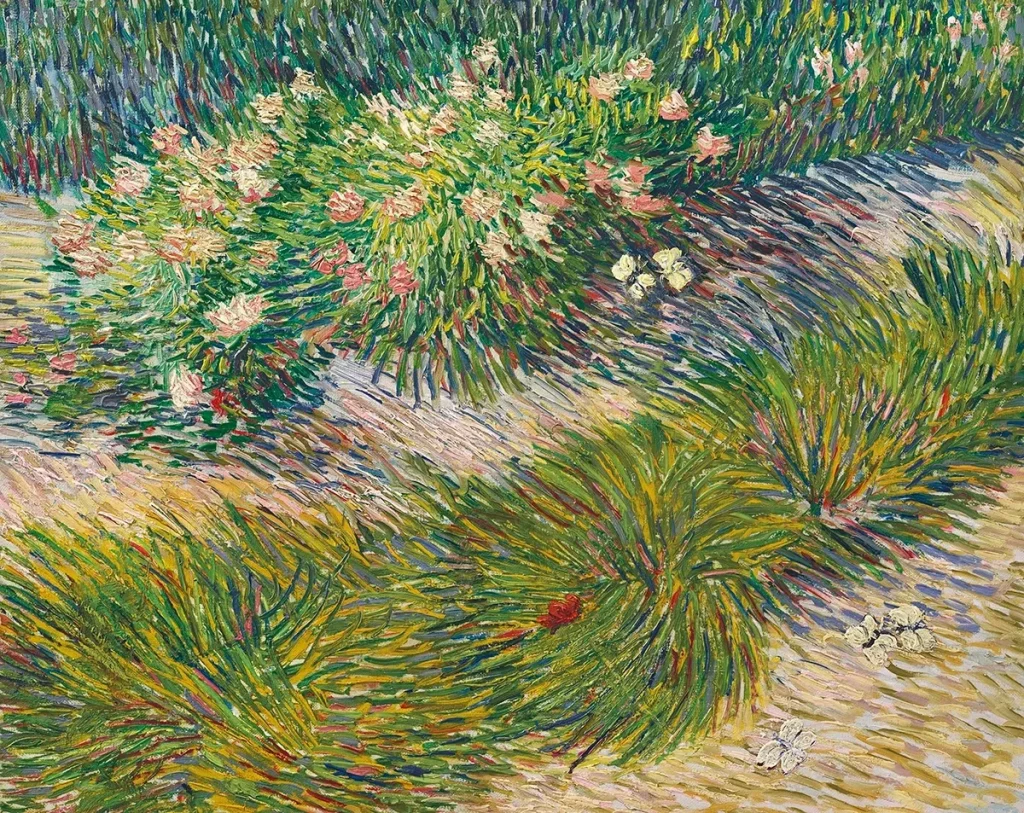 Vincent van Gogh’s 'Grass and Butterflies' (source: Dan Scott)